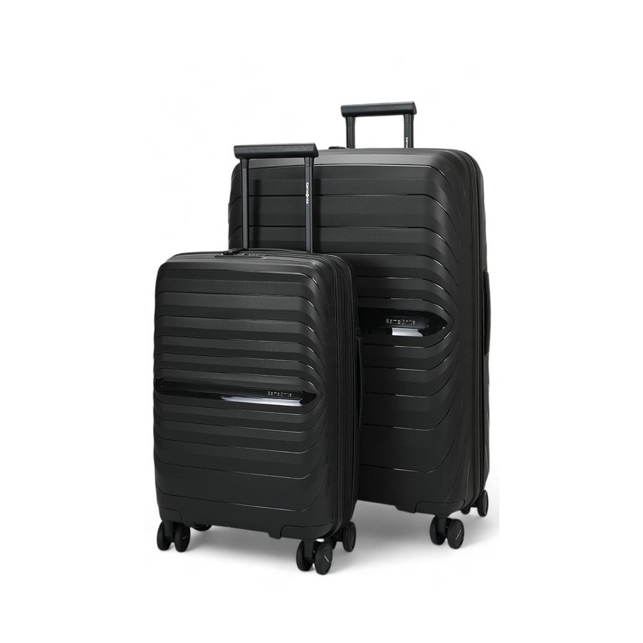 Samsonite Octolite Neo 55cm & 75cm Hardside Luggage Set Black Black