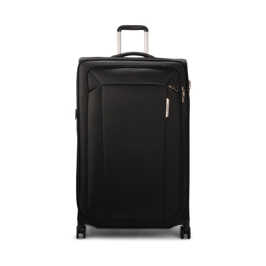 Samsonite Respark 79cm Softside Checked Suitcase Ozone Black Ozone Black