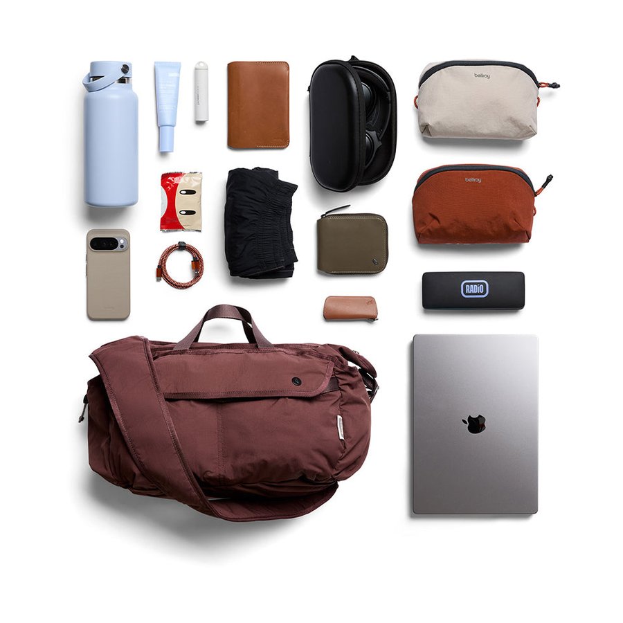 Bellroy Cinch Carryall Burgundy Burgundy