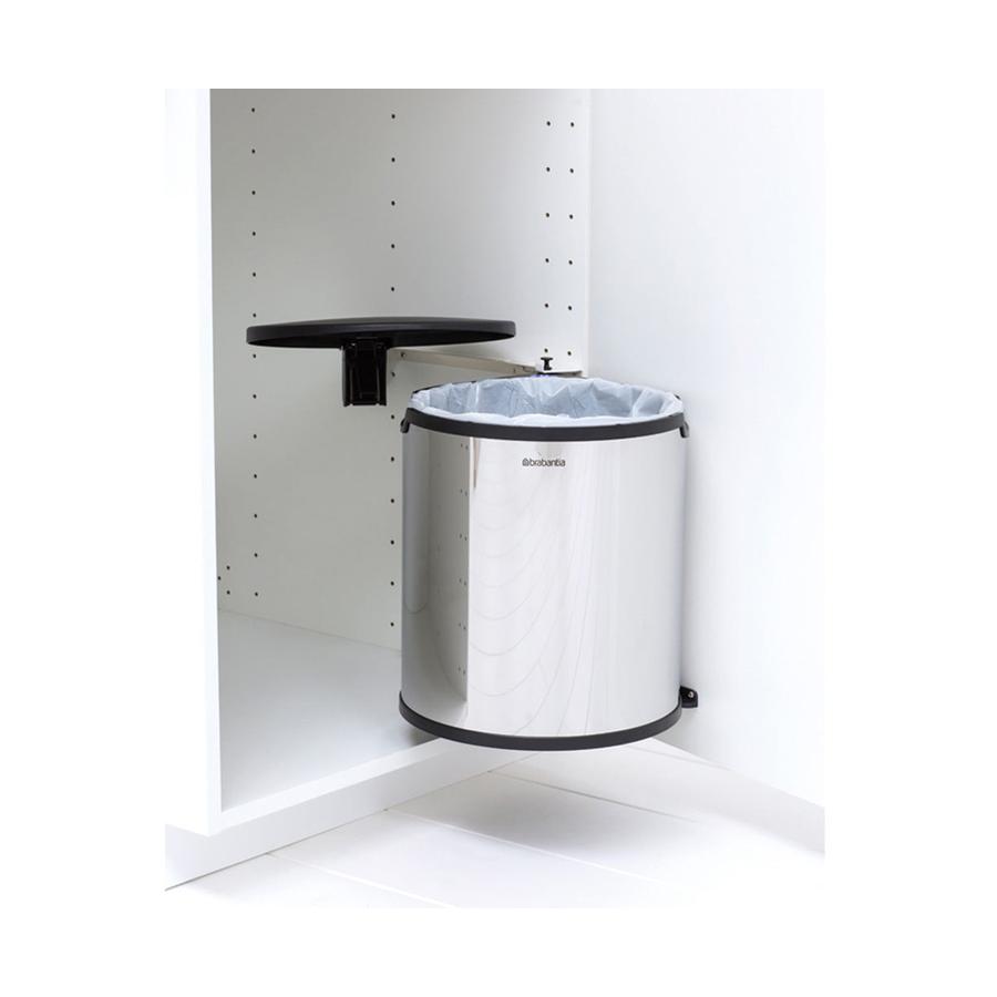 Brabantia Built-in Bin (15L) Brilliant Steel Brilliant Steel