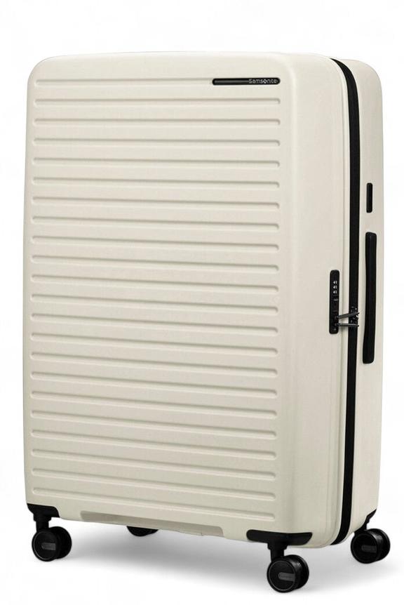 Samsonite Restackd 81cm Hardside Checked Suitcase Quartz