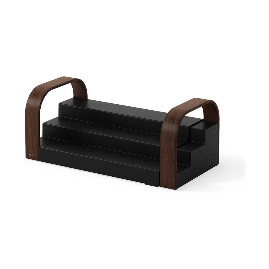 Umbra Bellwood 3-Tier Spice Shelf Black/Walnut Black/Walnut