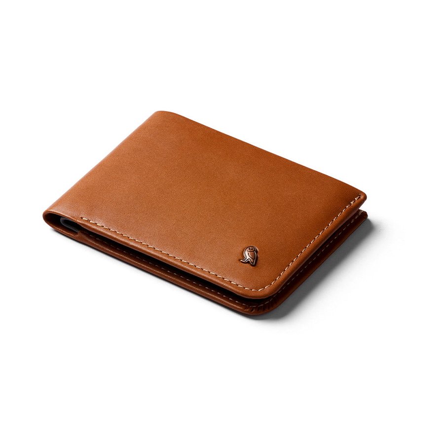 Bellroy RFID Hide & Seek LO Leather Wallet Caramel Caramel
