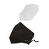 Explorer Face Mask + PM2.5 Filters (5 Pack) Black