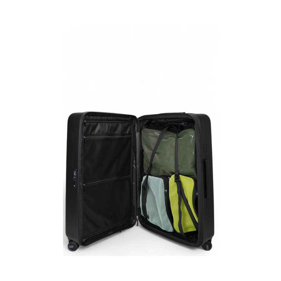 Samsonite Restackd 55cm Easy Access & 75cm Luggage Set Black Black
