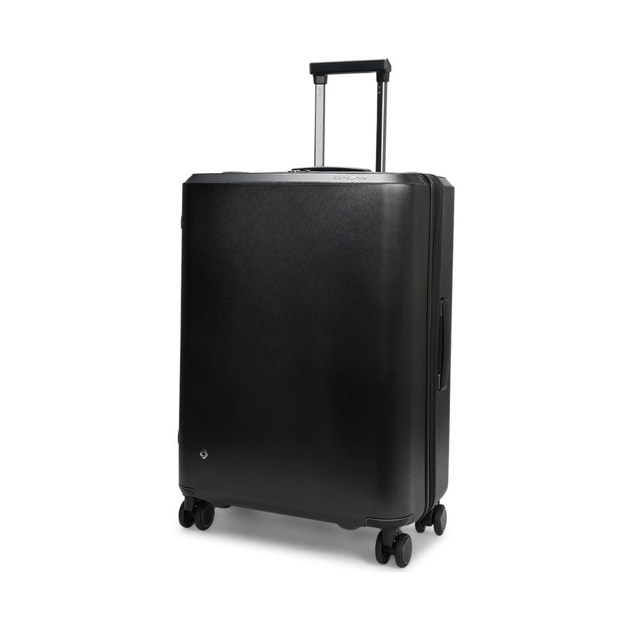 Samsonite Evoa Z 69cm Hardside Checked Suitcase Black Black