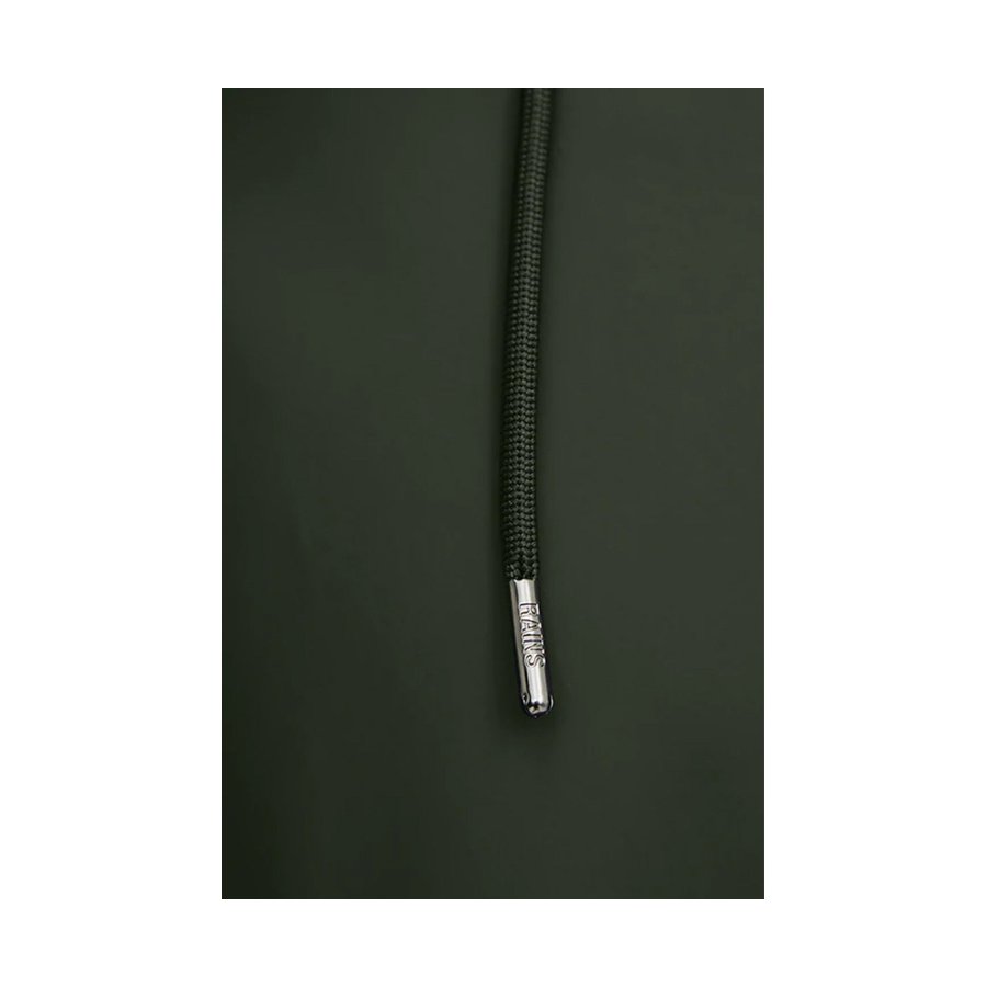 Rains Long Jacket Green M