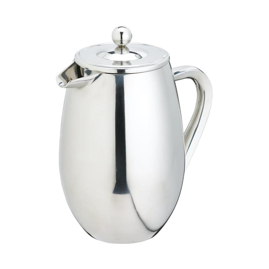 La Cafetiere 8 Cup Double Wall French Press Stainless Steel Stainless Steel