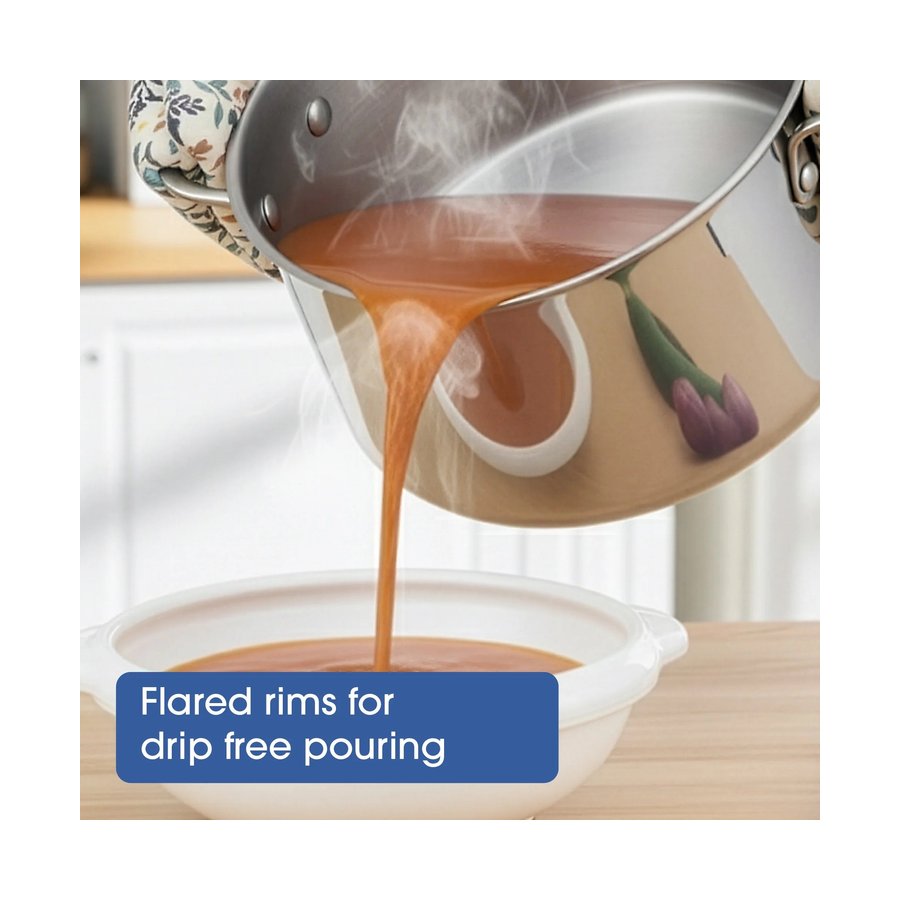 Raco Steel Essentials 20cm (3.8L) Induction Covered Saucepot Stainless Steel Stainless Steel