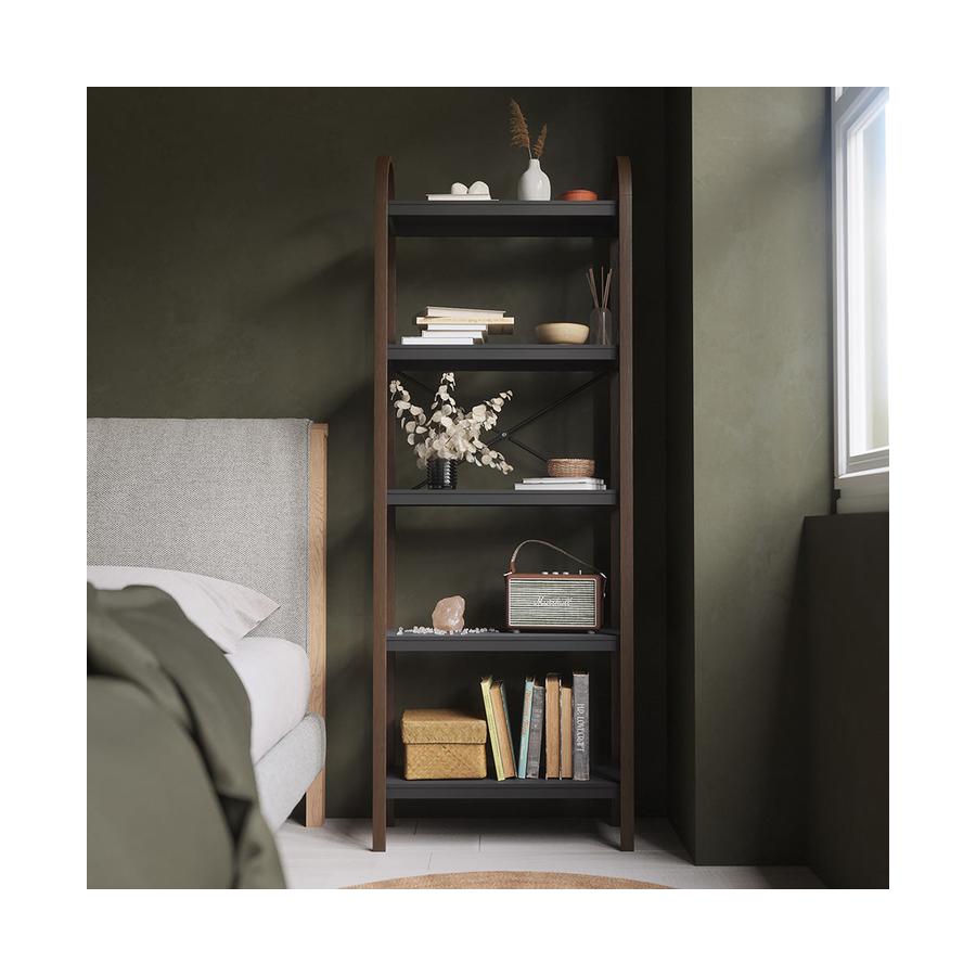 Umbra Bellwood 5 Tier Freestand Shelf Black/Walnut Black/Walnut