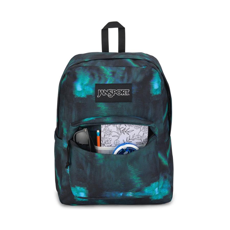 Jansport Superbreak Plus Backpack Matrix Glitch Matrix Glitch