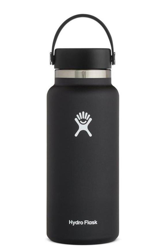 Hydro Flask 32oz (946ml) Wide Mouth Drink Bottle Black
