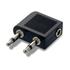 Go Travel Airline Headphone Adapter Black