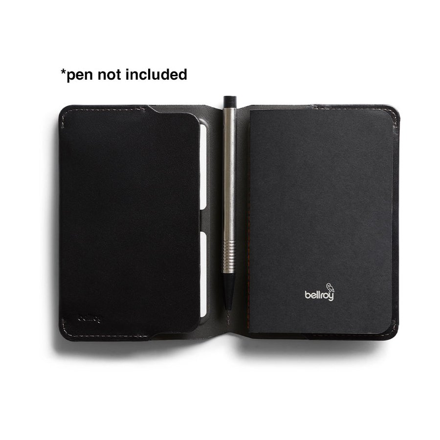 Bellroy Notebook Cover Black Black