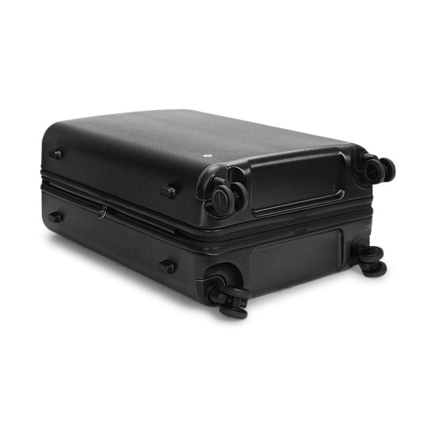 Samsonite Evoa Z 75cm Hardside Checked Suitcase Black Black