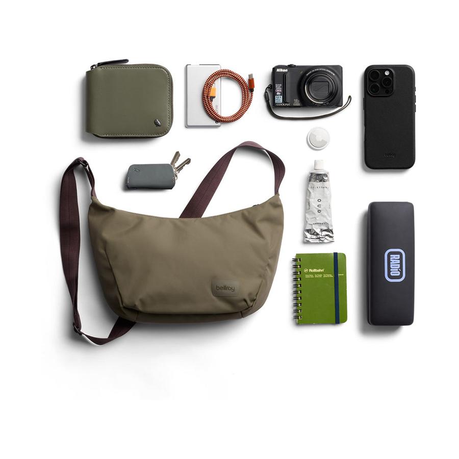 Bellroy Laneway Crescent Bag 2.5L Sea Kelp Sea Kelp