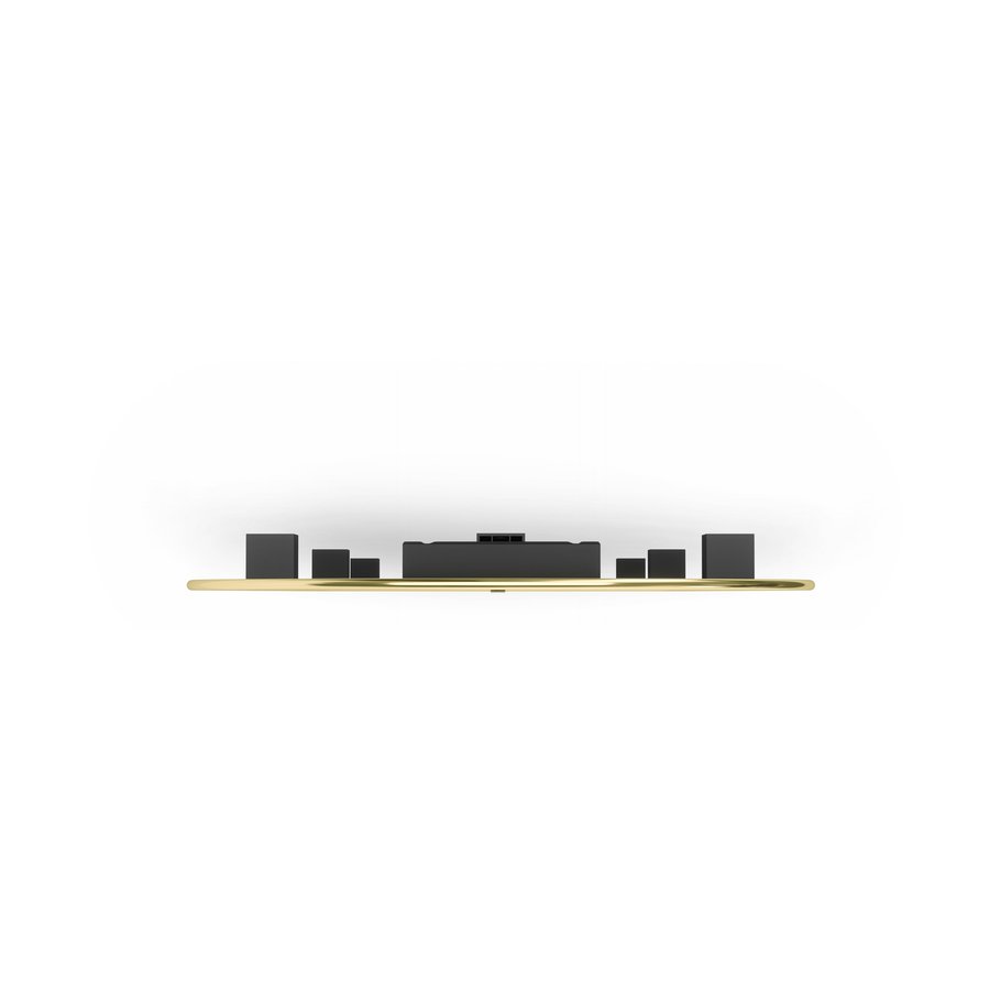 Umbra Hubba Pill Mirror (157cm x 46cm) Brass Brass