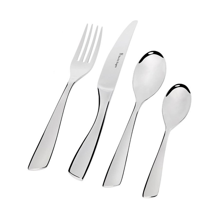 Stanley Rogers Soho 24 Piece Cutlery Set Stainless Steel Stainless Steel