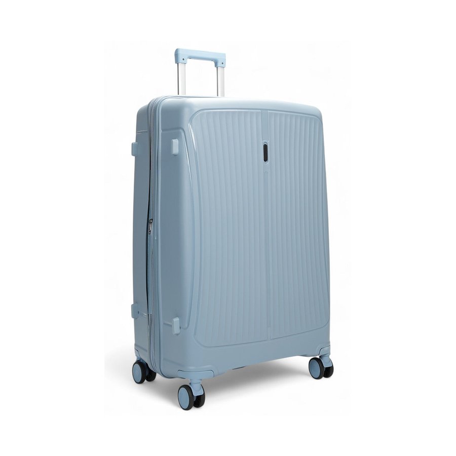 Caselite Quest 56cm & 75cm Hardside Luggage Set Steel Blue Steel Blue