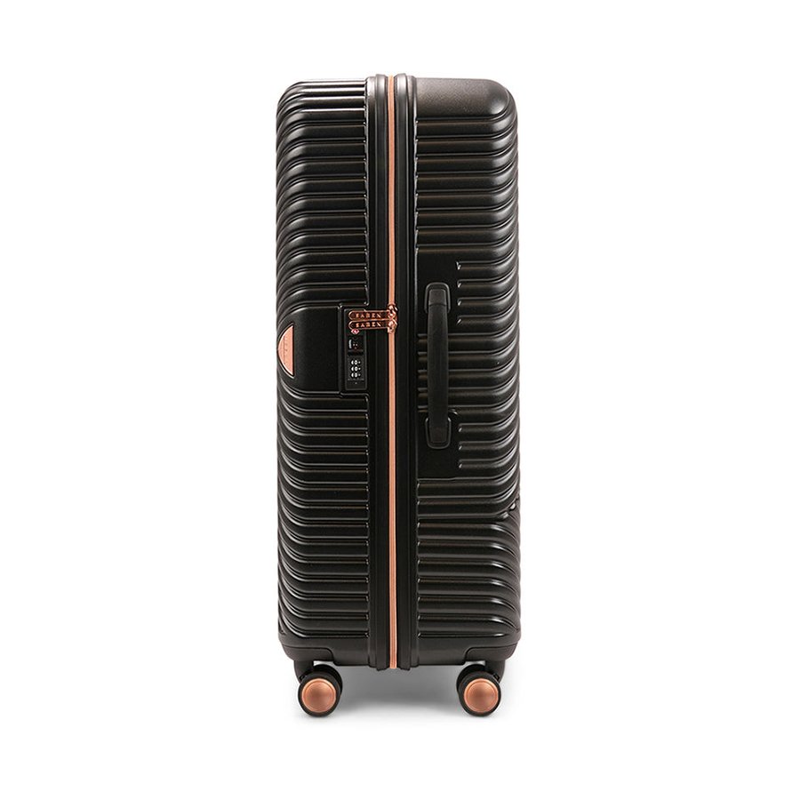 Saben Going Places 76cm Hardside Suitcase Black Black