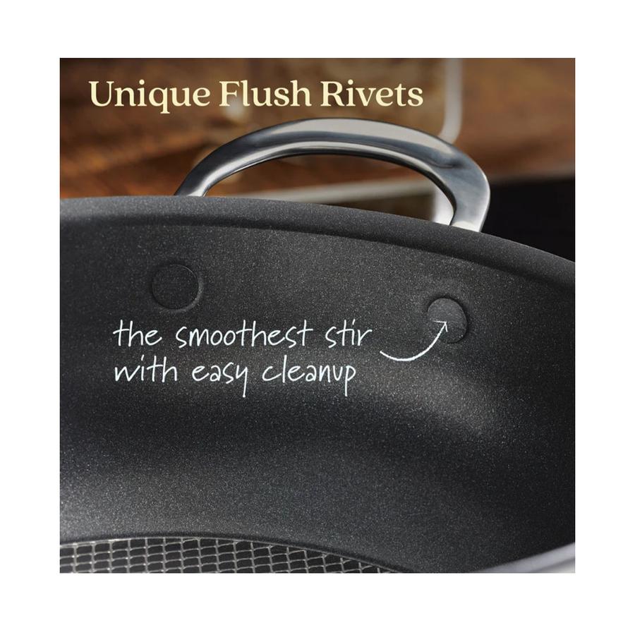 Anolon SearTech 24cm (3.8L) Casserole Pot Black Black