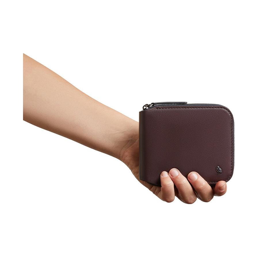 Bellroy RFID Zip Wallet Deep Plum Deep Plum