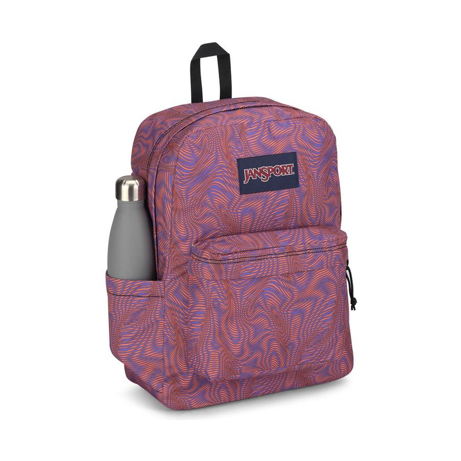 Jansport Superbreak Plus Backpack Moire Ripples Moire Ripples