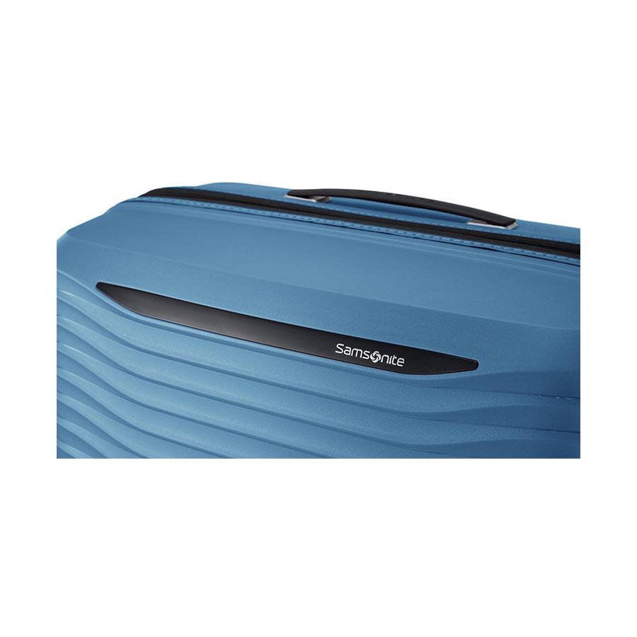 Samsonite Upscape 75cm Hardside Checked Suitcase Ocean Blue Ocean Blue