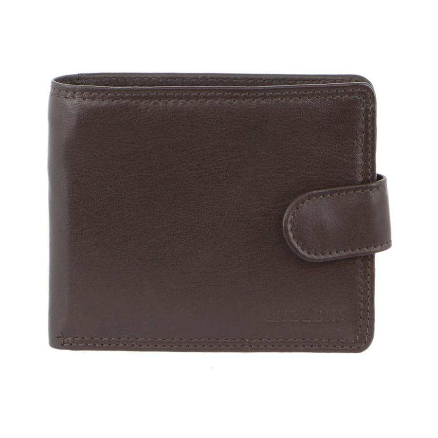 Milleni Remi Men's Leather RFID Wallet Brown Brown