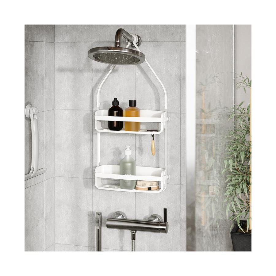 Umbra Flex Shower Caddy White White