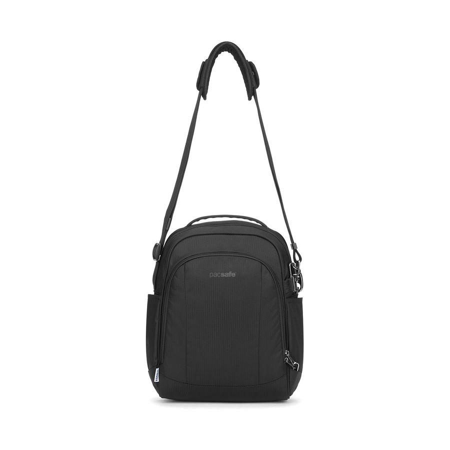 Pacsafe Metrosafe LS250 ECONYL Anti-Theft Recycled Crossbody Black Black