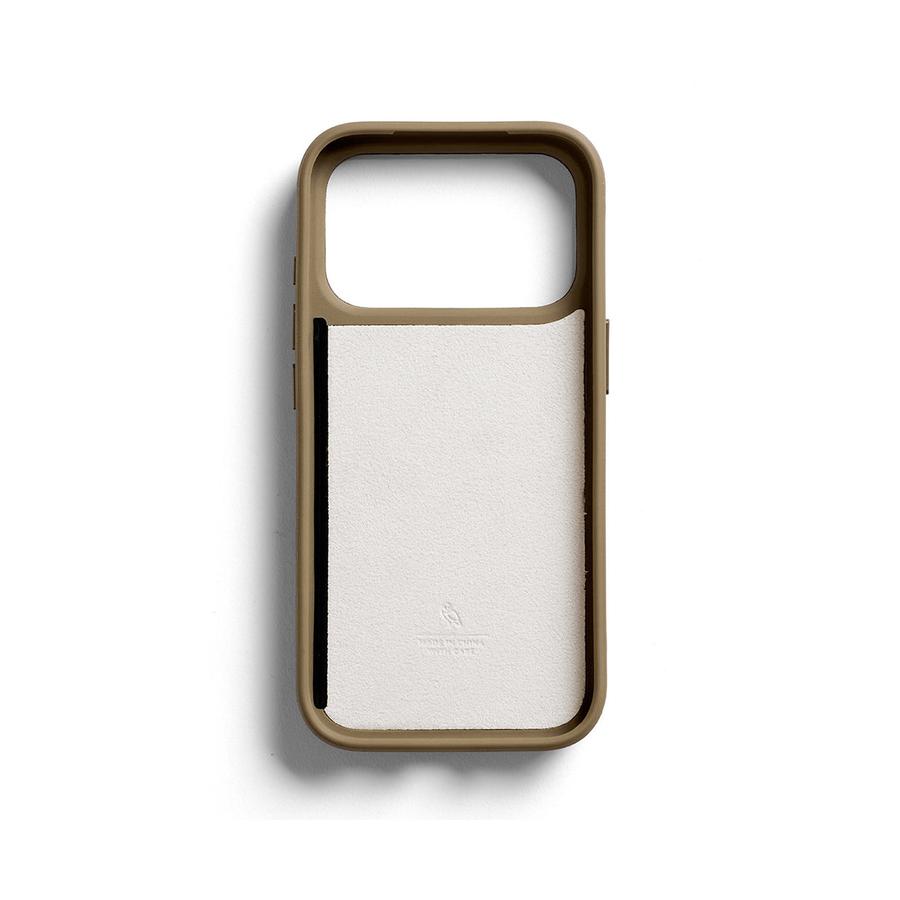 Bellroy iPhone 17 Pro Phone Case - 3 Card Khaki Khaki