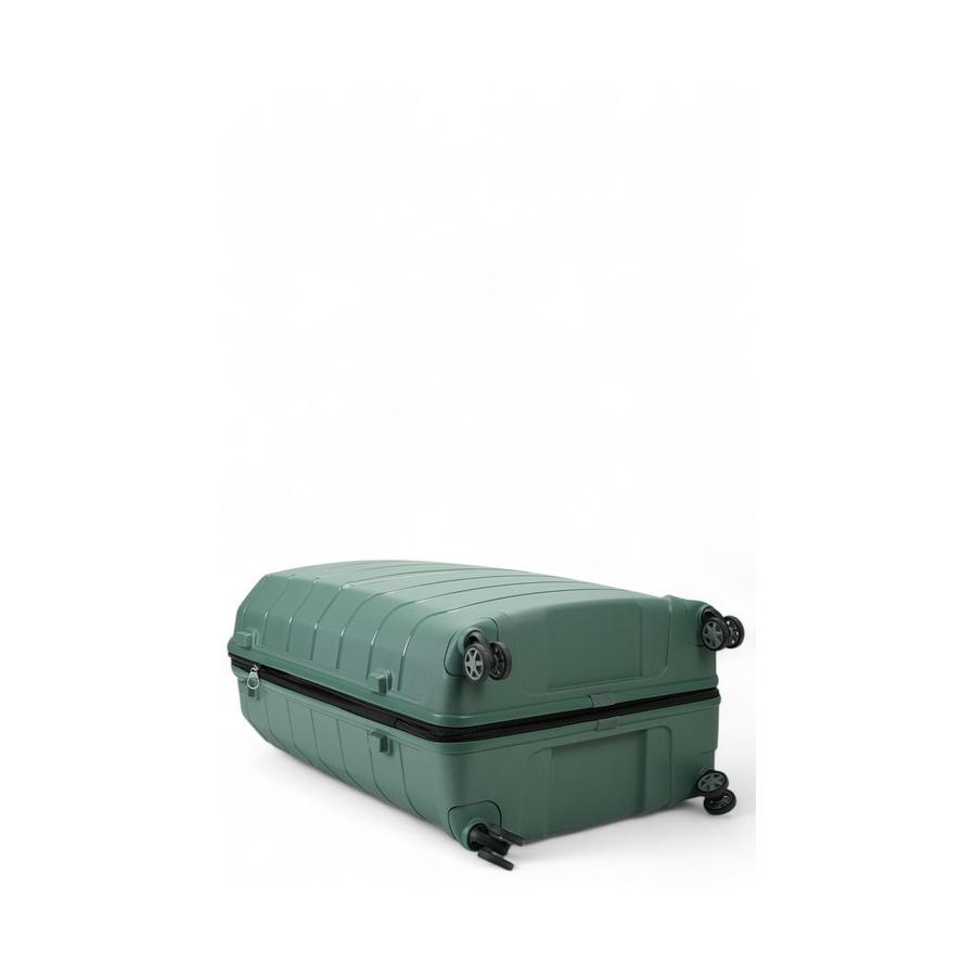 Samsonite Oc2lite 81cm Hardside Checked Suitcase Slate Green Slate Green