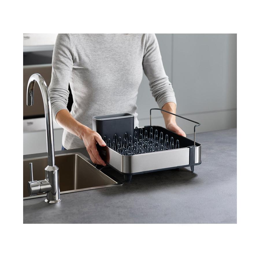 Joseph Joseph Extend Steel Expandable Dish Drainer Grey Grey