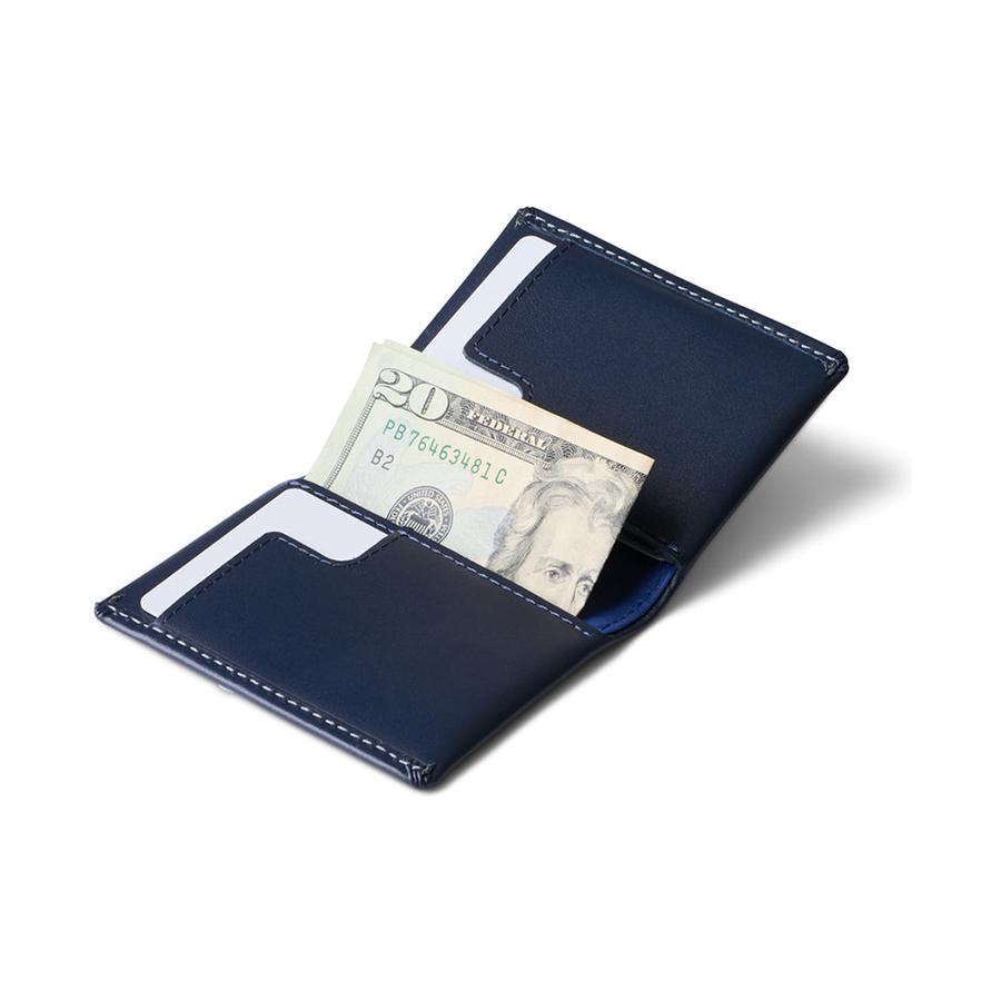 Bellroy Slim Sleeve Leather Wallet Navy Navy