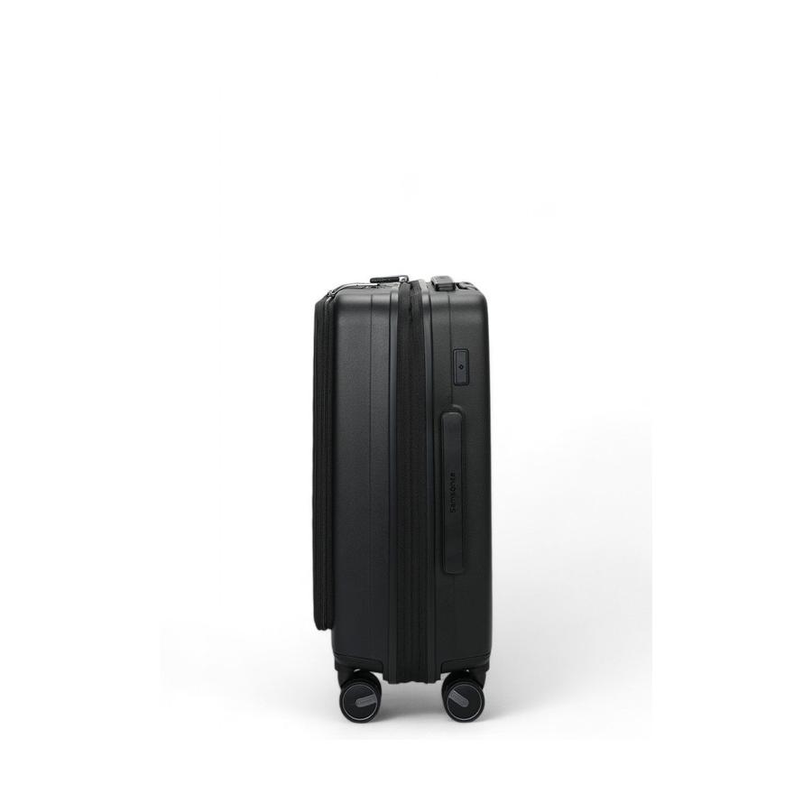 Samsonite Restackd 55cm Easy Access Carry-On Suitcase Black Black