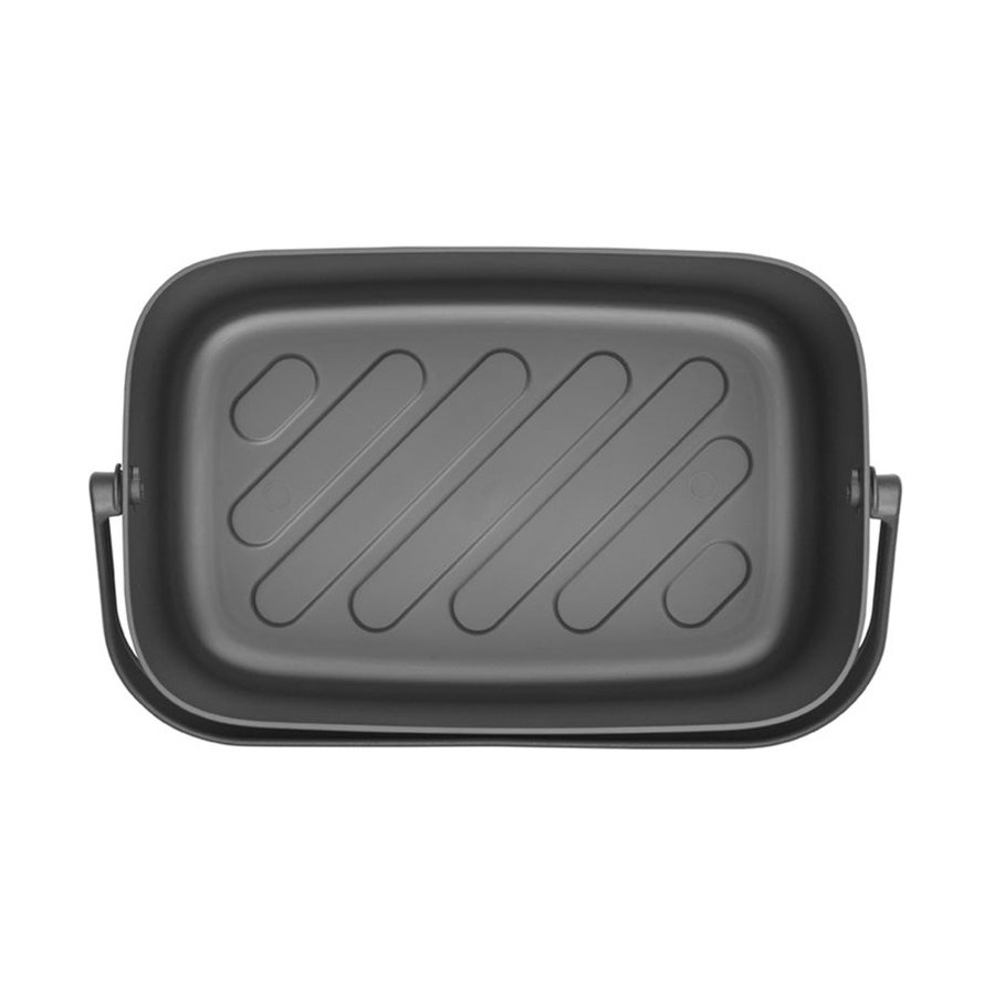 Brabantia Nic Bread Bin Dark Grey Dark Grey