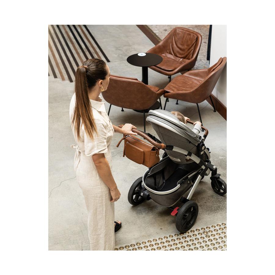 Alf the Label Eliza Pram Caddy Toffee Toffee