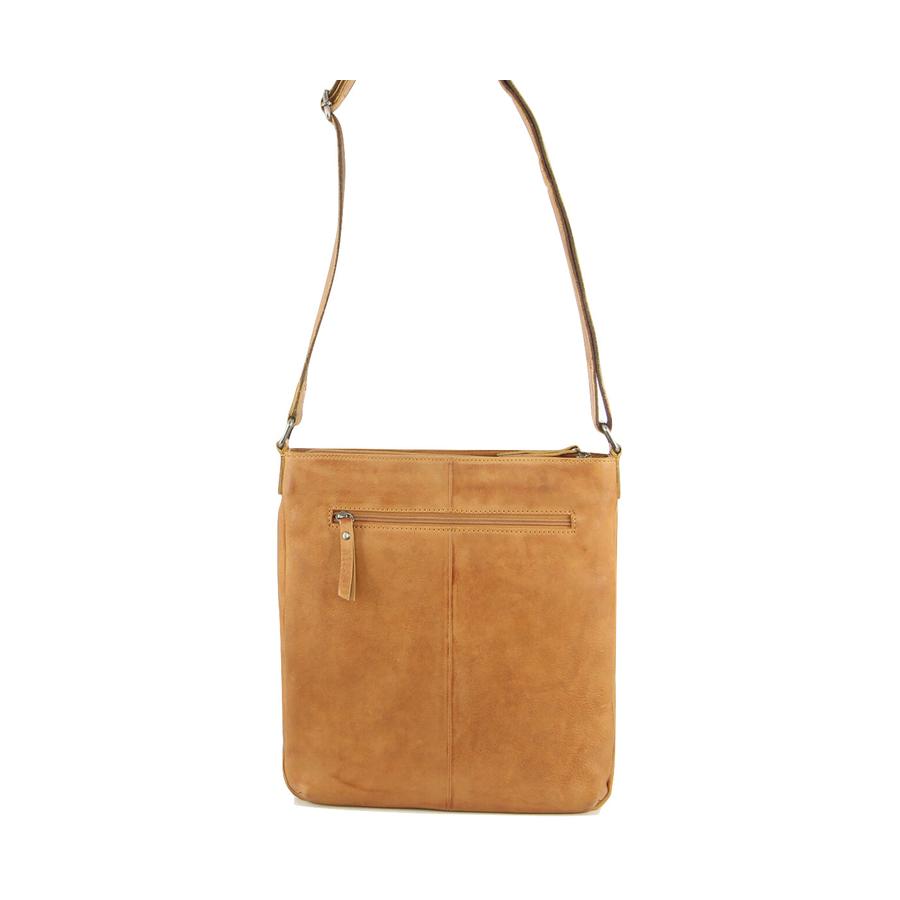 Milleni Flora Women's Leather Crossbody Bag Caramel Caramel