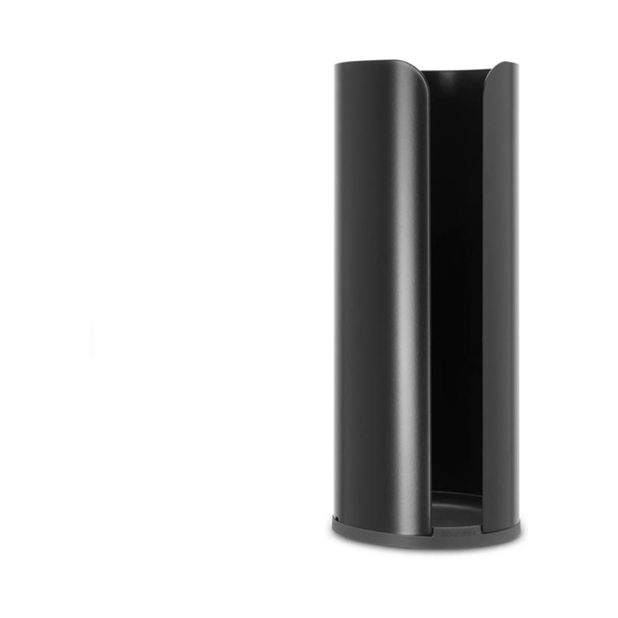 Brabantia ReNew Toilet Roll Dispenser Matte Black Matte Black