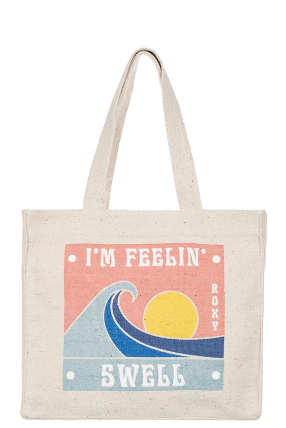 Roxy Women's Drink The Wave Tote Bag Tapioca