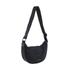 Pierre Cardin Charlise Ladies Nylon Crescent Cross-Body Bag Black