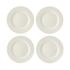 Mikasa Cranborne 21cm Stoneware Side Plates (Set of 4) Cream