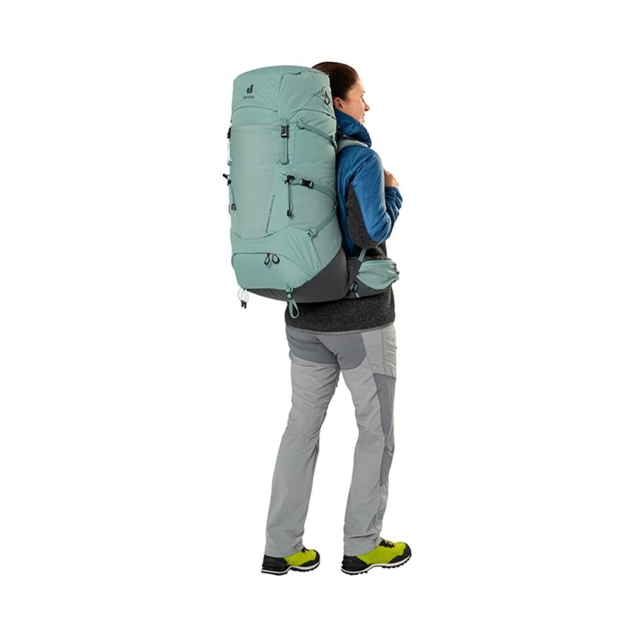 Deuter Aircontact Core 45+10SL Trekking Backpack Jade-Graphite Jade-Graphite