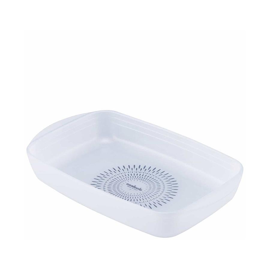 Essteele Glass-Ceramic Nonstick 3.2L Large Rectangular Dish White White