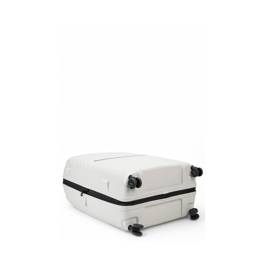 Samsonite Octolite Neo 81cm Hardside Checked Suitcase Off-White Off-White