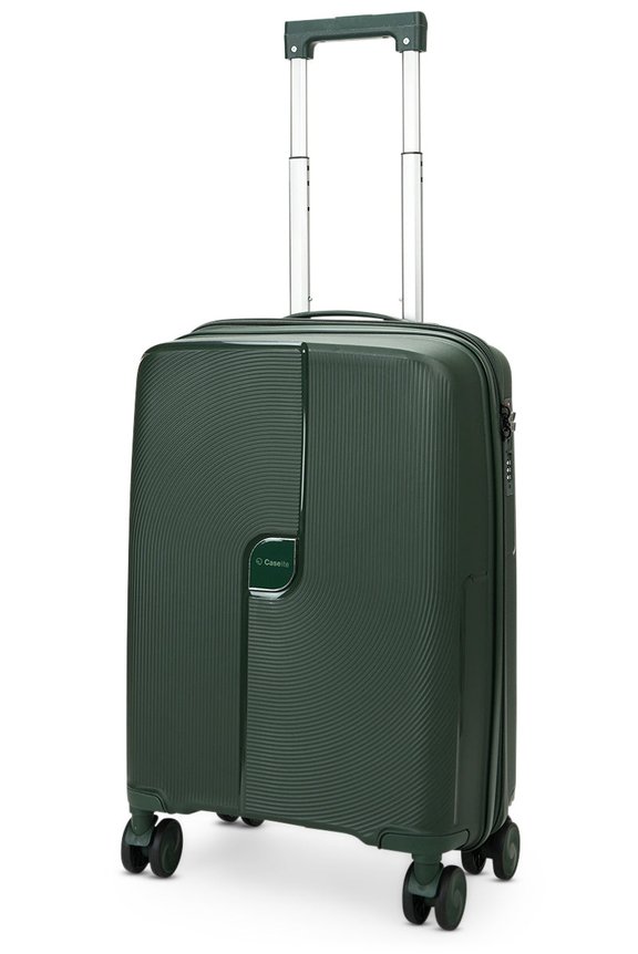 Caselite Aero 56cm Hardside Carry-On Suitcase Forest Green
