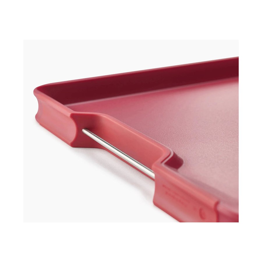 Joseph Joseph Cut & Carve Plus 2.0 Large Chopping Board Red Red