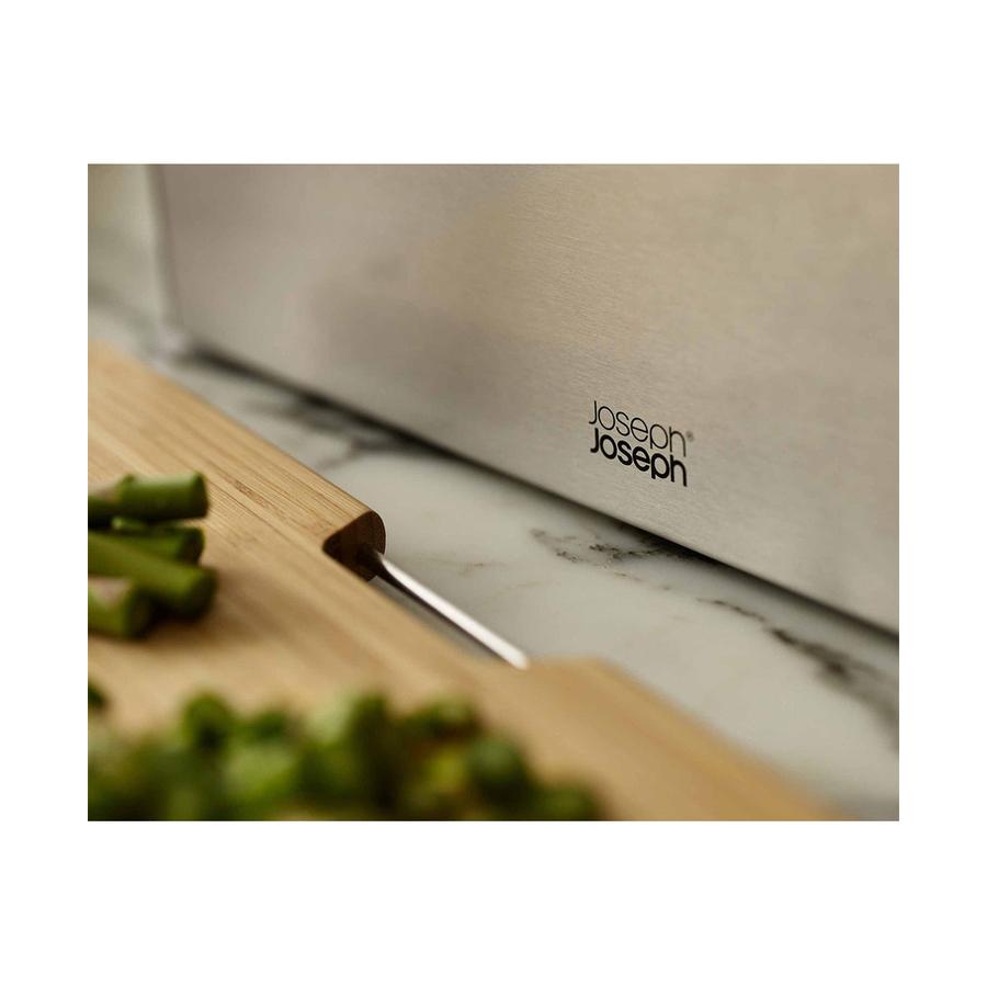 Joseph Joseph Folio Steel 3-Piece Chopping Board Set Bamboo Bamboo