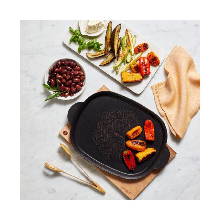 Essteele Per Salute 33cm x 26cm Hot Plate Black Black